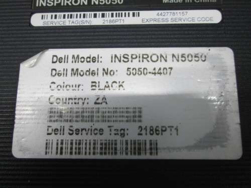 DELL INSPIRON N5050  Bottom Housing Cover CN 0YJ0RW 76131